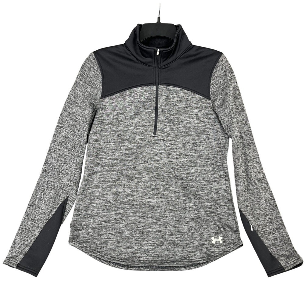 Under Armour Mens M Quarter Zip Pullover Performance Activewear Modern Essential